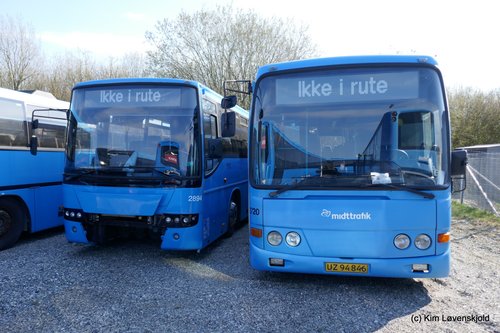2005' Volvo B12M-60 Ajokki 8700 & 2001' Scania L94IB Lahti Flyer 520