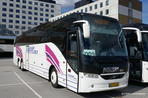 2015' Volvo 9700 / B11R Delta Plan