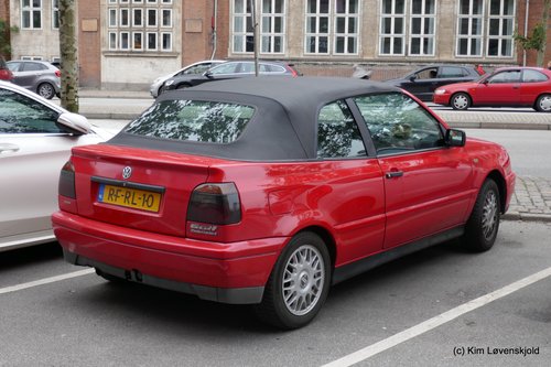 1997' VW Golf Cabriolet 1,8