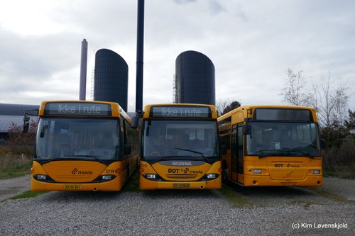 2 x 2001' Scania CL94UB OmniLink & 2003' Volvo B12BLE-59 Aabenraa 8500LE