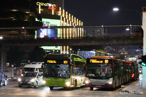MAN Lions City Hybrid & Scania K230UB Gemilang