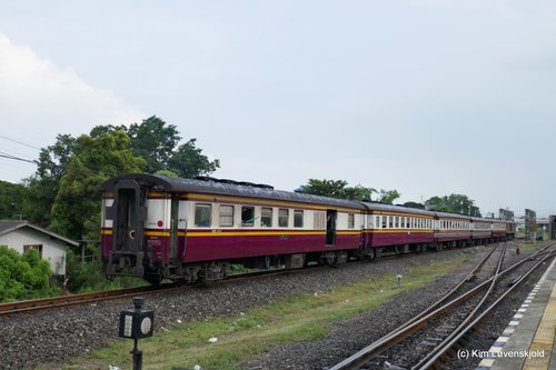 Thailand train cars