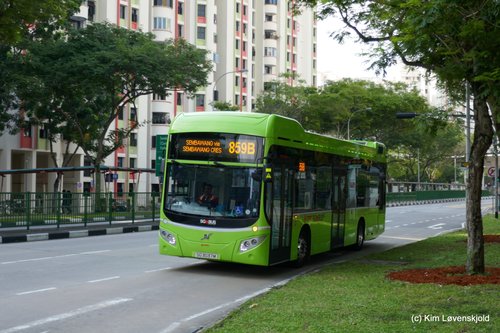 Volvo B5LH MCV Evora