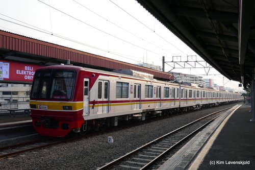 Local Jakarta train