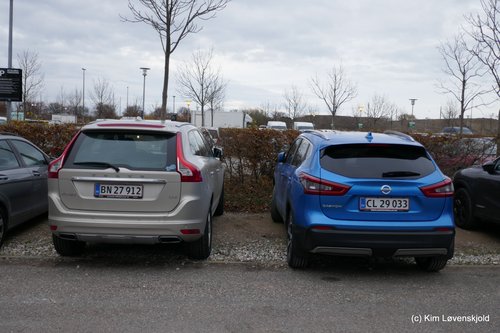 Volvo XC60 vs. Nissan Qashqai