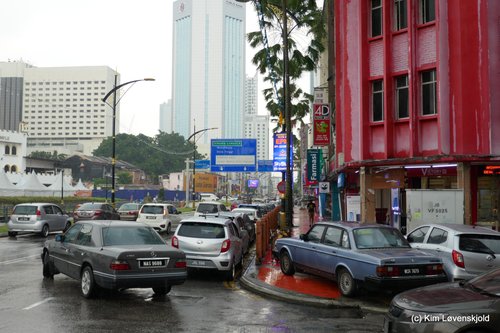 Johor Bahru street scene