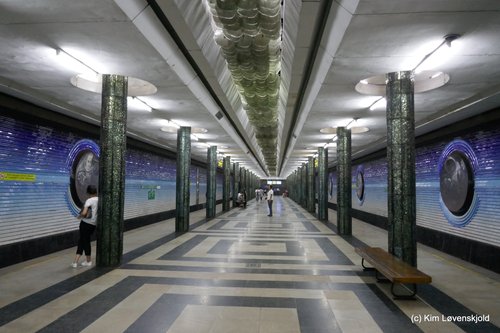 Kosmonauta Metro Station, Tashkent
