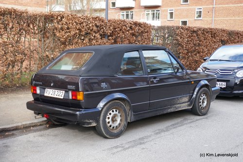 1994' VW Golf Cabriolet