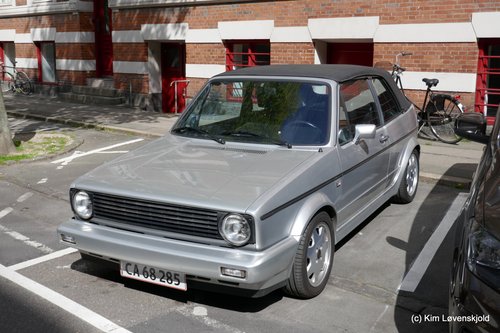 1989' VW Golf I Cabriolet