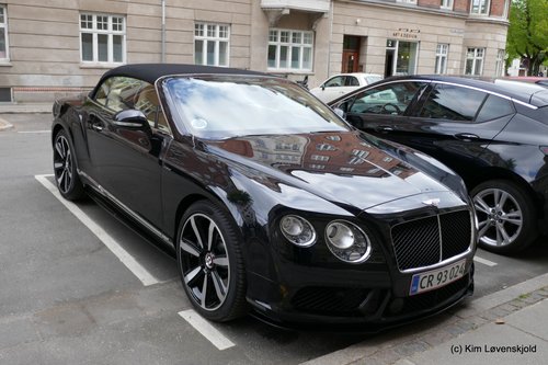 2017' Bentley Continental GT V8 Convertible