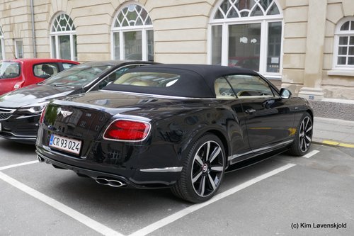 2017' Bentley Continental GT V8 Convertible