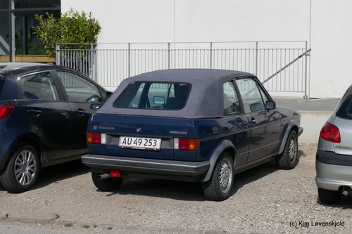 1985' VW Golf I Cabriolet