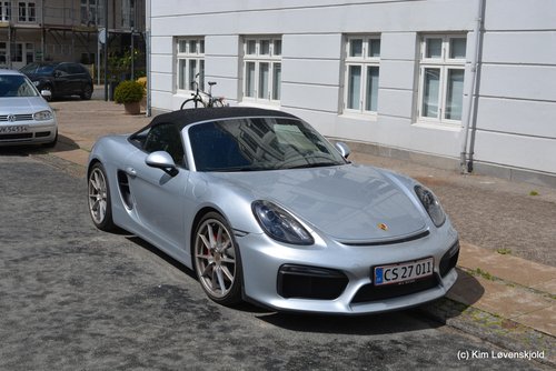 2015' Porsche Boxster Spyder