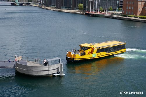 Copenhagen electric harbour bus