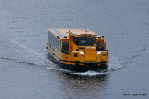 Copenhagen electric harbour bus