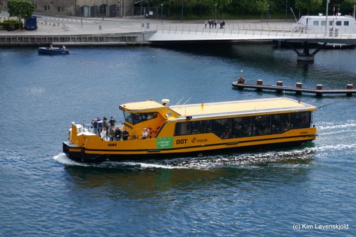 Copenhagen electric harbour bus