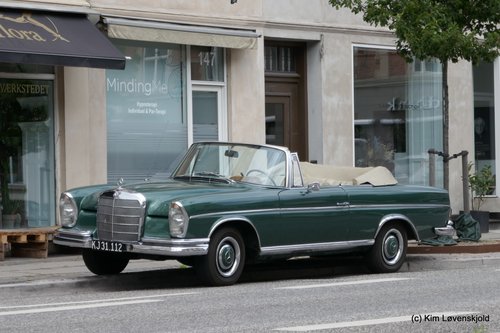1963' Mercedes W112 Cabriolet