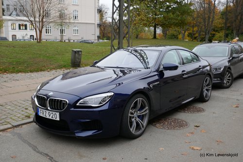 2015' BMW M6 Gran Coupé