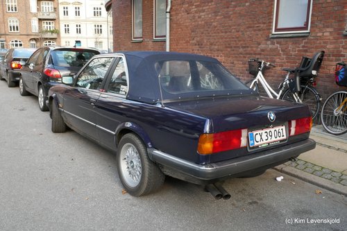1985' BMW 320i Cabriolet
