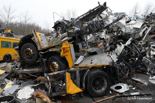 Scrap pile