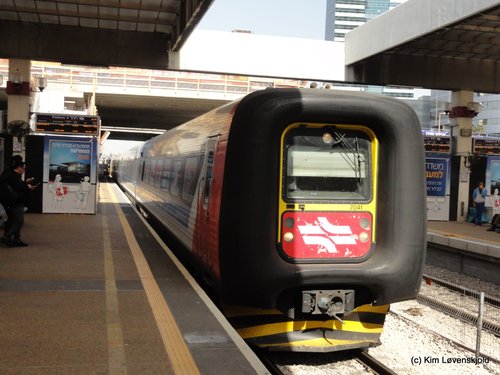 Danish built IC3 Train - Israel Railways