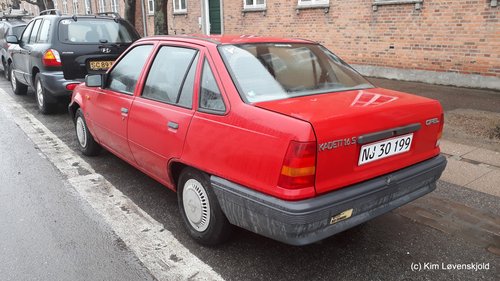 1988' Opel Kadett 1,6S