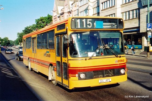 1992' Volvo B10M-60 DAB