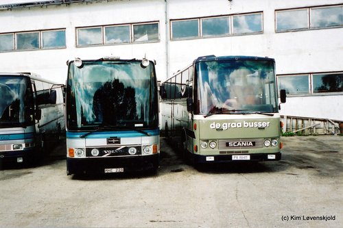 1986' Volvo B10M Van Hool Alizée & 1982' Scania BR116 VBK 600