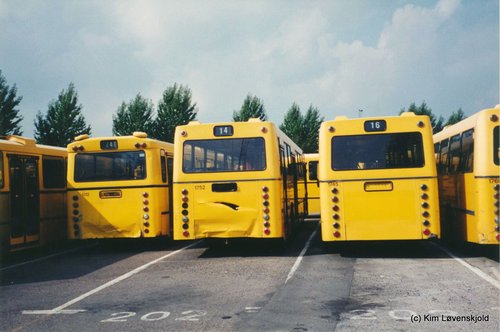 Withdrawn HT Bus Danmark Volvo B10M Aabenraabuses