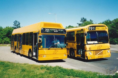 1999' DAB 15-1200C LPG & 1980' Volvo B10M-60 Aabenraa