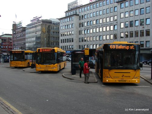 Movia bus terminal Rådhuspladsen
