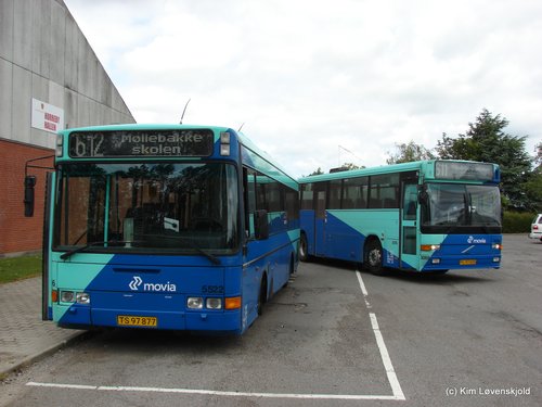 1996' Volvo B6LE Vest Midi & 1998' Volvo B10M-50 Aabenraa 2000NL