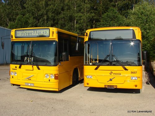 1997' Volvo B10M-70 Säffle 2000 & 2009' Volvo B7RLE-60 Säffle 8500LE