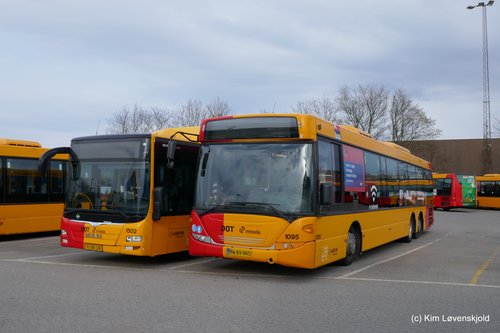 2014' MAN Lion's City CNG & 2011' Scania CK280UB OmniLink