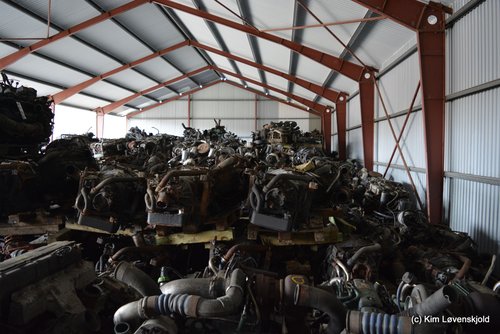 Engine and gearboxes from scrapped Arriva buses
