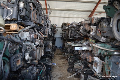 Engines from scrapped Arriva Volvo B12BLE/B12M