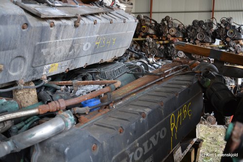 Engines from scrapped Arriva Volvo B12M