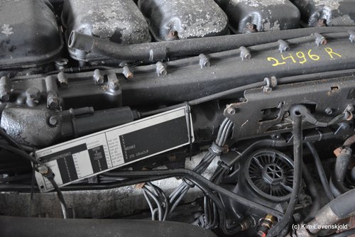 5 cyl. engine from a Scania K270