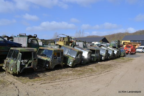 Volvo millitary cabs