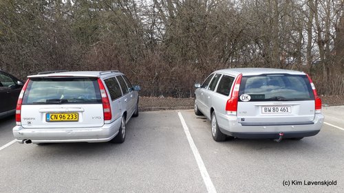 1998' Volvo V70 2,5T Van & 2006' Volvo V70 2,4 Aut.