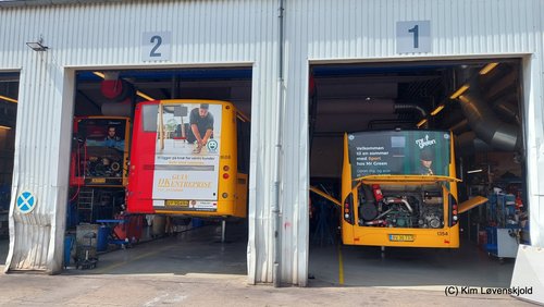 2007' Volvo B12BLE-61 Vest Center & 2017' Volvo B8RLE-60 / 8900LE