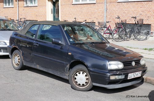 1996' VW Golf 3 Cabriolet