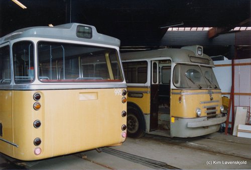 Leyland DAB at storage in Valby S depot