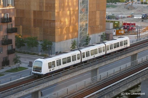 Copenhagen Metro train