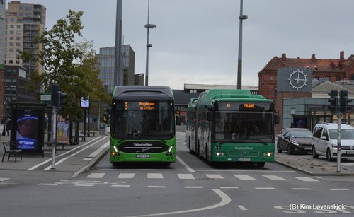 2021' Volvo 7900e vs. 2012' Volvo 7700A CNG