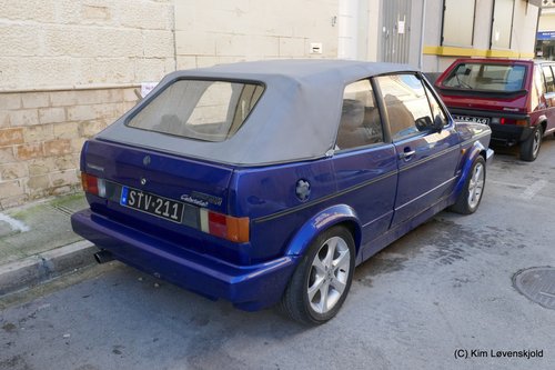 VW Golf Gli Mk.I Cabriolet