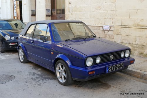 VW Golf Gli Mk.I Cabriolet