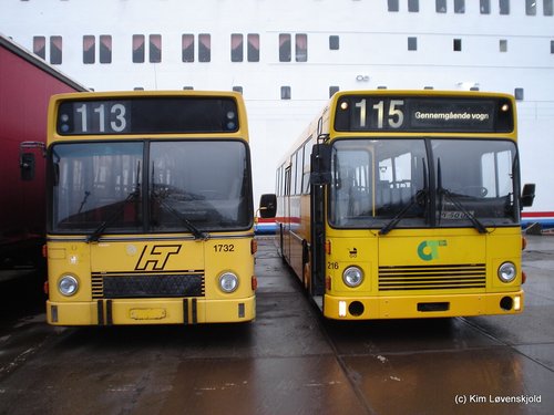 1986' & 1990' Volvo B10M-60 Aabenraa