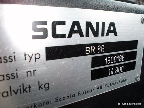 1978' Scania BR86