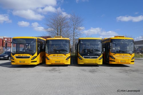 3 x Volvo 8900LE & 1 x 8500LE Facelift